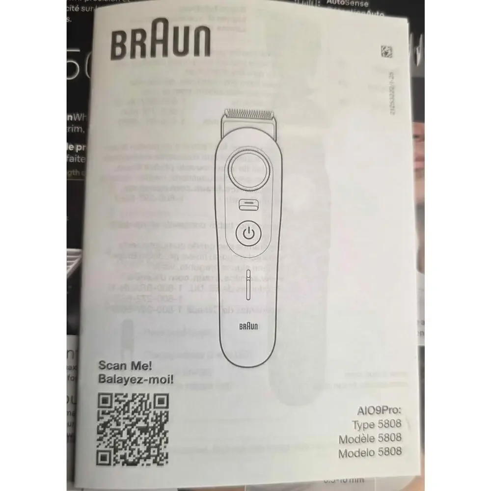 Braun Series 9 Pro All-in-One Trimmer Kit Waterproof Power Boost